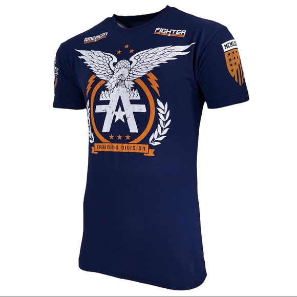 American Fighter Men's T-shirt Take Flight Athletic Navy XS-4XL - Picture 5 of 8